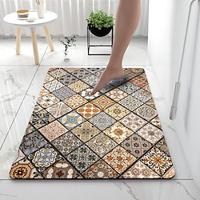 Abstract Graph Bathroom Bath Mats Creative Absorbent Bathroom Rug Diatomaceous Earth Non Slip Lightinthebox