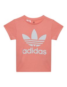 Adidas Round Neck T-Shirts - Pink