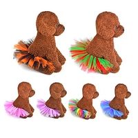 Pet Dog Hawaiian Costume, Includes Puppy Dog's Cool dress Summer Clothes, Funny Cute Dog Retro Fashion a Colorful Dress for Small to Medium Dog Lightinthebox - thumbnail