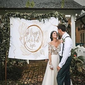 Wedding Tapestry Art Decor Photograph Backdrop Blanket Curtain Hanging Home Bedroom Living Room Decoration Lightinthebox