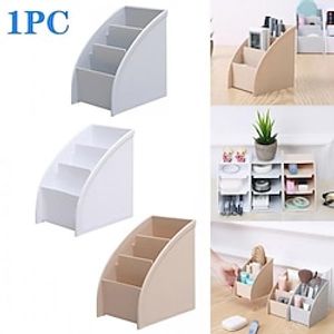 1PC Plastic Desktop Storage Box Cell Phone Holder TV Remote Control Stand Box Lightinthebox