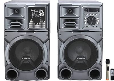 Olsenmark 2.0 Professional Speaker, Mic & Remote Control, (OMMS1293)