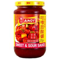 Amoy Sweet And Sour Sauce 370gm (4892773000730)