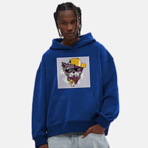 Unisex Hoodie Cartoon Print Casual Casual Hoodies Sweatshirts  Blue Yellow Khaki Lightinthebox