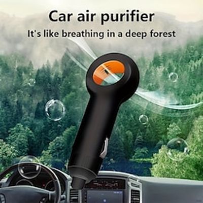 Novelty Portable small car negative ion air purifier for Car Safety / Eco-friendly / Cool USB 12 V miniinthebox Novelty Portable small car negative ion air purifier for Car Safety / Eco-friendly / Cool USB 12 V miniinthebox