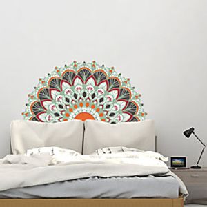 Mandala Wall Stickers Decorative Wall Stickers, PVC Home Decoration Wall Decal Wall Decoration / Removable 57114CM miniinthebox