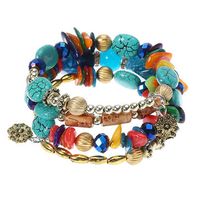 Bohemian Multilayer Beaded Bracelet