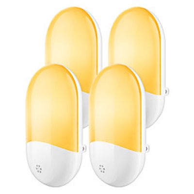 Smart Night Lights Bedroom Decor Led Light Control Plug-in Energy-Staircase Closet Bathroom Living Room Aisle Children Lighting Lightinthebox