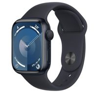 Apple Watch Series 9 GPS 41mm, Midnight Case, Midnight Sport Band - MR8X3