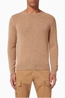 Camel Knit Sweater - thumbnail