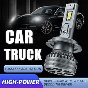 H7 LED Car Headlight H4 6000K HB3 HB4 9005 9006 H3 H1 H11 9012 Bulb Led 12V Mini Auto Headlamp White miniinthebox