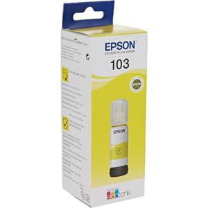 Epson 103 EcoTank ink bottle 65ml|Color Yellow | C13T00S44A