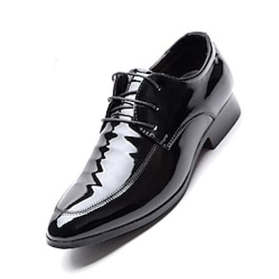 Men's Oxfords Derby Shoes Formal Shoes Dress Shoes Patent Leather Shoes Walking Business Classic Wedding Office Career Party Evening PU Lace-up Black Spring Fall Lightinthebox Men's Oxfords Derby Shoes Formal Shoes Dress Shoes Patent Leather Shoes Walking Business Classic Wedding Office Career Party Evening PU Lace-up Black Spring Fall Lightinthebox