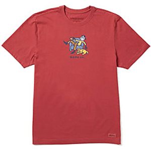 Men's Unisex Tees T shirt Hot Stamping Graphic Prints Portrait Plus Size Print Short Sleeve Casual Tops 100% Cotton Basic Designer Big and Tall Red miniinthebox