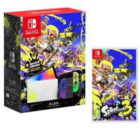 Nintendo Switch Oled Splatoon 3 Edition With Splatoon 3 Game