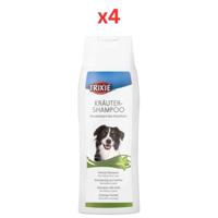 Trixie Herbal Dog Shampoo 250ml (Pack of 4)