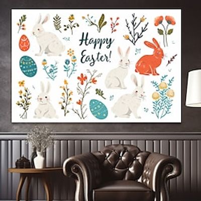 Wall Art Canva Prints and Posters Abstract Portrait Pictures Decorative FabricPainting For Living Room Pictures No Frame Lightinthebox