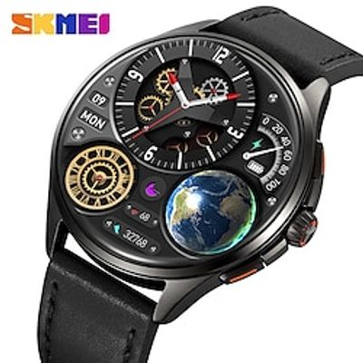 S235 Smart Watch 1.45 inch Smartwatch Fitness Running Watch Bluetooth Pedometer Call Reminder Activity Tracker Compatible with Smartphone Women Men Long Standby Hands-Free Calls Waterproof IP 67 49mm miniinthebox