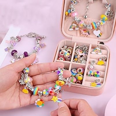 Childrens Christmas Presents Children's DIY Handmade Beaded Knitted Bracelet Toy Bead Gift Box Set Necklace Primary School Girl Toy Lightinthebox Childrens Christmas Presents Children's DIY Handmade Beaded Knitted Bracelet Toy Bead Gift Box Set Necklace Primary School Girl Toy Lightinthebox