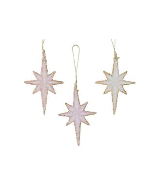 Kaemingk Decoris Star Acrylic Glitters Assorted 1 Piece