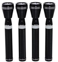Geepas Torch 216.5 mm Rechargeable LED Flashlight, 4 Pieces - GFL4668 - thumbnail
