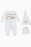 Logo Organic Cotton Jersey Baby Gift Set - thumbnail