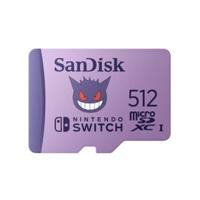 SanDisk Pokemon microSD Card for Nintendo Switch - 512GB [SDSQXAO-512G-GN6ZK]