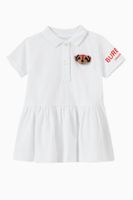 Thomas Bear Polo Dress with Bloomers in Cotton Piqué - thumbnail