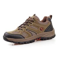 Men Big Size Suede Anti-collision Toe Shock Absorption Trainers Sports Hiking Shoes