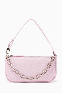 Mini Rachel Bag in Croco Embossed Leather