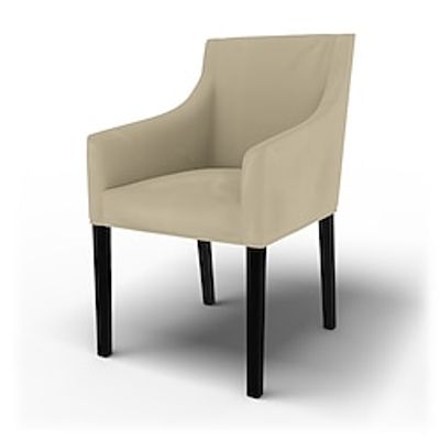 IKEA Cotton Twill Sakarias Chair Cover With Armrests Regular Fit With Piping Machine Washable Lightinthebox