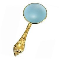 45mm Handheld 5X Magnifier Magnifying Glass Loupe Reading Jewelry Lightinthebox - thumbnail