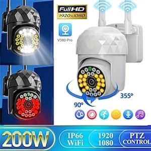 Security Camera 1080P Wireless Outdoor Home Security Surveillance Camera Human And Motion Detection 2-Way Talk Night Vision Camera 2.4G WiFi Cloud Storage WiFi Camera Wireless Camera IP Camera miniinthebox