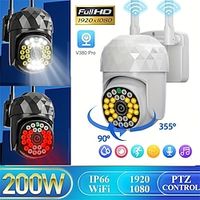 Security Camera 1080P Wireless Outdoor Home Security Surveillance Camera Human And Motion Detection 2-Way Talk Night Vision Camera 2.4G WiFi Cloud Storage WiFi Camera Wireless Camera IP Camera miniinthebox - thumbnail