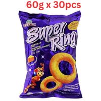 Oriental Super Rings Cheese Flvor - 60 Gm Pack Of 30 (UAE Delivery Only)