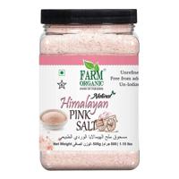 Farm Organic Natural Himalayan Pink Salt Powder 500 g