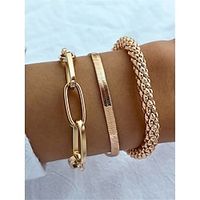 Women's Bracelets Fashion Outdoor Geometry Bracelets  Bangles Lightinthebox