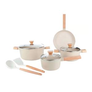 Chefline Non Stick Marble Cookware Set, 9 Pcs, KFFS07