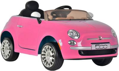 Megastar Licensed Ride on 12V Fiat 500X Electric Car For Kids, pink - LB651-p (UAE Delivery Only) Megastar Licensed Ride on 12V Fiat 500X Electric Car For Kids, pink - LB651-p (UAE Delivery Only)