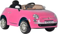 Megastar Licensed Ride on 12V Fiat 500X Electric Car For Kids, pink - LB651-p (UAE Delivery Only)