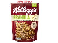Kellogg's Granola White Chocolate With Pistachio (Pack Of 6 X 320g)