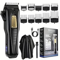 Electric Hair Clipper Men's Professional Push Scissor Vintage Oil Head Trimmer Barber Tool Lightinthebox - thumbnail