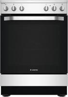 Ariston Ceramic Electric Cooker, 4 Plate Electric hotplates, 59 Liters Oven Capacity,  60Cm AS68V8KHX