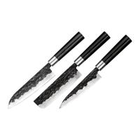 Samura Blacksmith Stainless Steel Kitchen Knives Set (Set of 3) - thumbnail