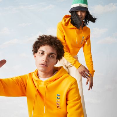 Unisex Lacoste x Polaroid Cotton Fleece Sweatshirt Unisex Lacoste x Polaroid Cotton Fleece Sweatshirt
