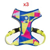 Zee Dog Volt Adjustable Air Mesh Harness Large (Pack Of 3)