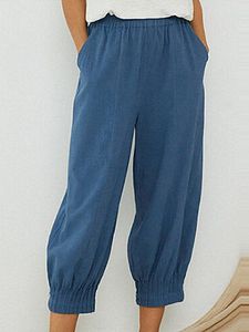 New waist casual pleated pants