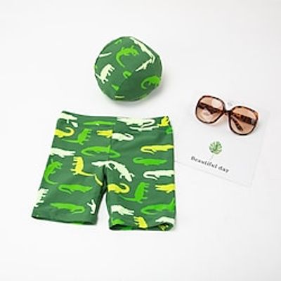 Kids Boys Beach Shorts Crocodile Sleeveless Swimming Fashion Green Summer Clothes 7-13 Years Lightinthebox Kids Boys Beach Shorts Crocodile Sleeveless Swimming Fashion Green Summer Clothes 7-13 Years Lightinthebox