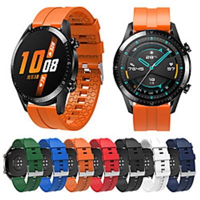 Silicone Watch Band Wrist Strap For Huawei Watch GT 2 / Honor Magic / Watch 2 Pro / GT Active Replacement Bracelet Wristband miniinthebox