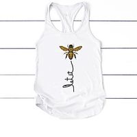 Women's Yoga Top Racerback Fashion White Black Gray Cotton Fitness Gym Workout Running Tank Top T Shirt Sport Activewear Moisture Wicking Quick Dry Lightweight Breathable High Elasticity Lightinthebox - thumbnail
